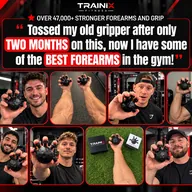 Customer photos and review — stronger forearms